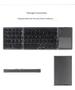 Imagem de Teclado Bluetooth Sem Fio  Com Touchpad.