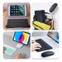 Imagem de Teclado Bluetooth Sem Fio e Bluetooth / Smar tv Celular Tablet pc Notebook Ergonomico Android