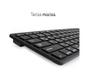 Imagem de Teclado Bluetooth Sem Fio PC Tablet Notebook Celular ABNT2 Preto Android Windows Português