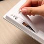 Imagem de Teclado Bluetooth Sem Fio Tablet Pc Notebook Branco