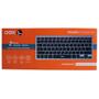 Imagem de Teclado bluetooth/wireless elite duo tc508 oex cinza