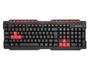 Imagem de Teclado C3 Tech Gamer Abnt2 Preto/vermelho Kg-10 Bk