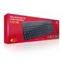 Imagem de Teclado C3tech Sem Fio Com Touchpad Preto K-WT200BK