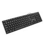 Imagem de Teclado C3Tech USB 1,20m ABNT2 Multimídia Preto - KB-M10BK