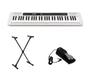 Imagem de Teclado Casio Casiotone CT-S200 WH com Suporte e Pedal