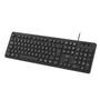 Imagem de Teclado Com Fio 3 Níveis Ajustáveis Teclas Silenciosas Preto