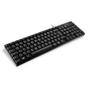 Imagem de Teclado com fio basico slim tc193 pt - multilaser