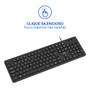 Imagem de Teclado Com Fio Cabo de 180cm Teclas Redondas USB Preto Multi (Multilaser) - TC294