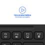 Imagem de Teclado Com Fio Cabo de 180cm Teclas Redondas USB Preto Multi (Multilaser) - TC294
