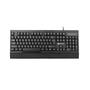 Imagem de Teclado Com Fio Ergonômico Preto Mixie X200