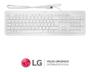 Imagem de Teclado com Fio LG All in One Branco V240KBU