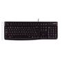 Imagem de Teclado Com Fio Logitech K120, USB, Resistente à Respingos, ABNT2, Preto - 920-004423