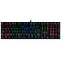 Teclado Com Fio Mecânico Redragon Mitra K551, RGB, Switch Marrom, ABNT2 K551RGB1 PTBROWN Imagem de Teclado Com Fio Mecânico Redragon Mitra K551, RGB, Switch Marrom, ABNT2 K551RGB1 PTBROWN