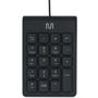 Imagem de Teclado com Fio Numerico USB Cabo de 120CM Preto Multilaser TC227