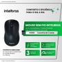 Imagem de Teclado com Fio TCI10 e Mouse sem Fio MSI50 1200DPI - Intelbras