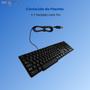 Imagem de Teclado com Fio TF150 Multi Simples USB para Computador e Notebook - Ideal para Uso Diário e Escritório