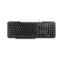 Imagem de Teclado Com Fio Tm100 Design Slim 8 Teclas Multimidia Cabo De 130cm Resistente Agua Conexao Usb Preto Tc206