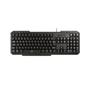 Imagem de Teclado Com Fio Tm100 Design Slim 8 Teclas Multimidia Cabo De 130cm Resistente Agua Conexao Usb Preto Tc206