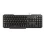 Imagem de Teclado com fio TM100 Multimídia Integradas Teclas Silenciosas Multi TC206