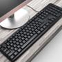 Imagem de Teclado com fio Usb ABNT2 silencioso para PC Notebook