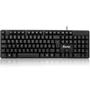 Imagem de Teclado com fio usb basico padrao abnt2 preto