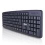 Imagem de Teclado com fio usb para computador ou notebook macio silencioso preto standart abnt2 qwerty mbtech 4425 k7 digitação rápida 