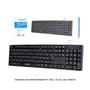 Imagem de Teclado Com Fio Usb Standard ABNT2 Padrão Brasileiro Preto BK-103 - EXBOM