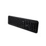 Imagem de Teclado com Mouse sem Fio Exagon Maxprint Preto