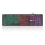 Imagem de Teclado Com Teclas Redonda Led Rgb Silencioso Kp-2059