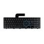 Imagem de Teclado Compatível Com 15r N5110 Br Com Ç Preto Novo