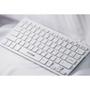 Imagem de Teclado Computador Mini Usb Mini Keyboard Pc Original Branco