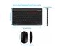 Imagem de Teclado E Mouse Bluetooth Para Tablet Galaxy A8 X200  X205 10.5