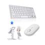 Imagem de Teclado E Mouse Bluetooth + Suporte Para Tablet Lenovo P11 Plus