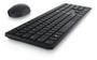 Imagem de Teclado e mouse Dell Pro KM5221W Português Brasil Preto
