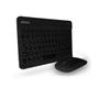 Imagem de Teclado e mouse kit bluetooth sem fio ultra fino hk8880 preto xtrad