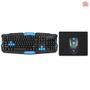 Imagem de Teclado E Mouse Kit Gamer Sem Fio Wireless 1600 Dpi Hk8100