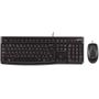 Imagem de Teclado E Mouse Logitech Mk120 Usb - Preto