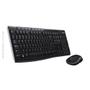 Imagem de Teclado e Mouse Logitech MK270, Sem Fio, ABNT2, Multimídia, Preto - 920-004433