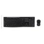 Imagem de Teclado e Mouse Logitech MK270, Sem Fio, ABNT2, Multimídia, Preto - 920-004433