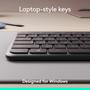 Imagem de Teclado e Mouse Logitech Signature Slim MK955 Graphite - Design Moderno