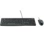 Imagem de Teclado e Mouse Logitech USB MK120 Preto