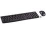 Imagem de Teclado e mouse Logitech Wireless multimídia MK270 Preto
