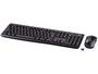 Imagem de Teclado e mouse Logitech Wireless multimídia MK270 Preto