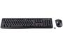 Imagem de Teclado e mouse Logitech Wireless multimídia MK270 Preto