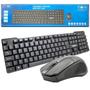 Imagem de Teclado e Mouse Óptico Usb sem Fio 2.4G Inova - KEY-8388