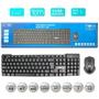Imagem de Teclado e Mouse Óptico Usb sem Fio 2.4G Inova - KEY-8388