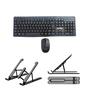 Imagem de Teclado e Mouse S/ Fio Wireless+ Suporte Para Notebook Samsung Book i5