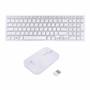 Imagem de Teclado e mouse sem fio com receptor lg all in one branco