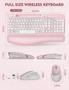 Imagem de Teclado e Mouse Sem Fio EAYBLLY Wave Keys - Conforto e Eficiência