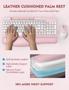 Imagem de Teclado e Mouse Sem Fio EAYBLLY Wave Keys - Conforto e Eficiência